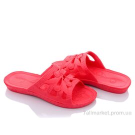 Фотография Шлепки женские облегченные Лето SV010 красный (6 пар р.36-41) "SANLIN 2" недорого оптом от прямого поставщика