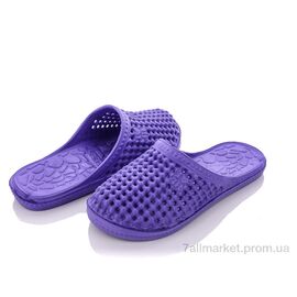Фотография Шлепки женские облегченные Лето A4 сиреневый (8 пар р.37-41) "SANLIN 2" недорого оптом от прямого поставщика