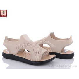 Фотография Босоножки женские летние Лето F16-3 (8 пар р.37-42) "WSMR" недорого оптом от прямого поставщика