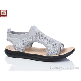 Фотография Босоножки женские летние Лето F09-4 (8 пар р.37-42) "WSMR" недорого оптом от прямого поставщика