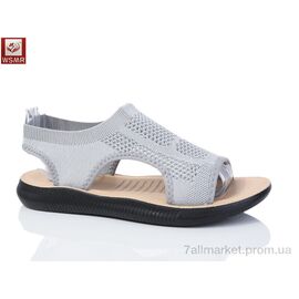 Фотография Босоножки женские летние Лето F12-4 (8 пар р.37-42) "WSMR" недорого оптом от прямого поставщика