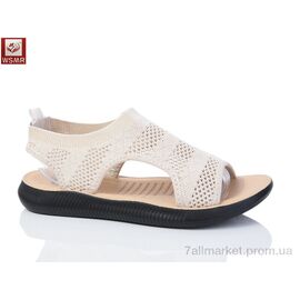 Фотография Босоножки женские летние Лето F02-3 (8 пар р.37-42) "WSMR" недорого оптом от прямого поставщика