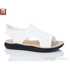 Фотография Босоножки женские летние Лето F06-2 (8 пар р.37-42) "WSMR" недорого оптом от прямого поставщика