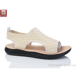 Фотография Босоножки женские летние Лето F06-3 (8 пар р.37-42) "WSMR" недорого оптом от прямого поставщика