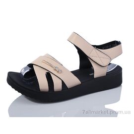 Фотография Босоножки женские летние Лето 6928-2 (8 пар р.37-42) "Baolikang" недорого оптом от прямого поставщика