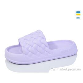 Фотография Шлепки женские облегченные Лето Верта Ж2001 лаванда (6 пар р.36-41) "Progress" недорого оптом от прямого поставщика