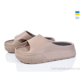Фотография Шлепки женские облегченные Лето Прогрес Ж154 мокко (8 пар р.36-40) "Progress" недорого оптом от прямого поставщика