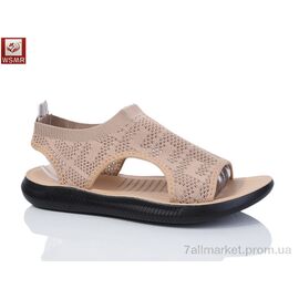 Босоніжки жіночі літні Літо DF08-5 батал (8 пар р.40-43) "WSMR" недорого оптом від прямого постачальника