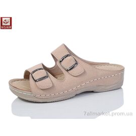 Шльопанці жіночі полегшені Літо W07-3 (8 пар р.37-42) "WSMR" недорого оптом від прямого постачальника