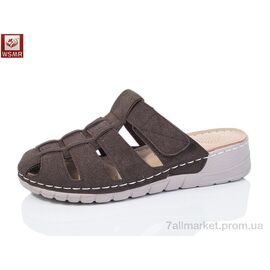 Шльопанці жіночі полегшені Літо W02-5 (8 пар р.37-42) "WSMR" недорого оптом від прямого постачальника