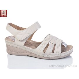 Фотография Босоножки женские летние Лето A07-2 (8 пар р.37-42) "WSMR" недорого оптом от прямого поставщика