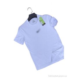 Фотография Футболка мужская Лето N001 white (5 шт. р.сетка S-2XL) "Verton" недорого оптом от прямого поставщика