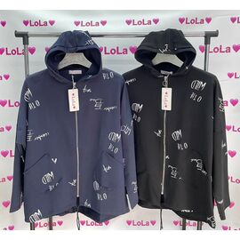 Куртка жіноча LO2315-2 navy р.XL-3XL "Annet" недорого оптом від прямого постачальника