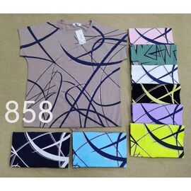 футболка жіноча LO858 mix р.XL-3XL "Annet" недорого оптом від прямого постачальника