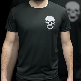 Футболка чоловіча 748 black р.M-3XL "Madoka" недорого оптом від прямого постачальника