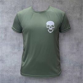 Футболка чоловіча 749 khaki р.M-3XL "Madoka" недорого оптом від прямого постачальника