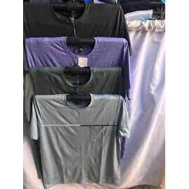 Фотография Футболка мужская A82 mix р.6XL-10XL "ZERO" недорого оптом от прямого поставщика