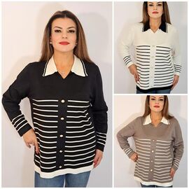 Светр жіночий 1983 mix р.52-56 "ITALIA" недорого оптом від прямого постачальника