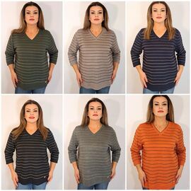 Светр жіночий 1985 mix р.50-56 "ITALIA" недорого оптом від прямого постачальника