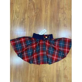 Фотография Юбка детская на девочку 016 navy-red р.110-134 "RSV" недорого оптом от прямого поставщика