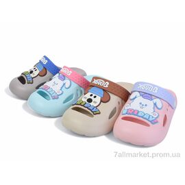 Фотография Кроксы детские летние Лето SB10575 mix (12 пар р.30-35) "M&L  Alex13" недорого оптом от прямого поставщика