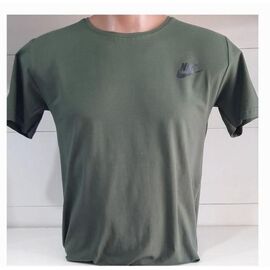 Фотография Футболка мужская 3440 khaki р.2XL-5XL "ROLADA" недорого оптом от прямого поставщика