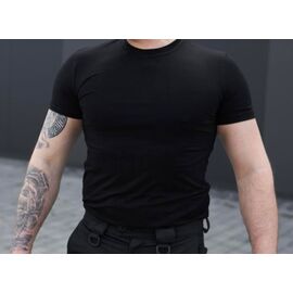 Футболка чоловіча 768 black р.M-3XL "Madoka" недорого оптом від прямого постачальника