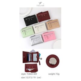 Фотография Кошелёк женский KK-7625 mix р.12.5*2.1*9 "Chus" недорого оптом от прямого поставщика