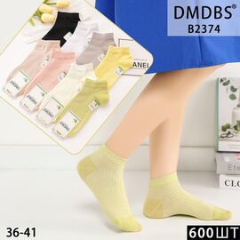 Фотография Носки женские летние HK-2374 mix р.36-41 "Annet" недорого оптом от прямого поставщика