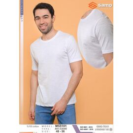 Футболка чоловіча YT55101 whate р.48-56 "Annet" недорого оптом від прямого постачальника