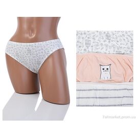 Фотография Трусы Весна/осень 0207 mix (6 шт. р.сетка S-M) "Textile" недорого оптом от прямого поставщика