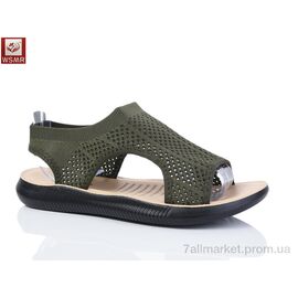 Босоніжки жіночі літні Літо F07-9 (8 пар р.37-42) "WSMR" недорого оптом від прямого постачальника