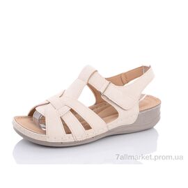 Босоніжки жіночі літні Літо 1530-2 (8 пар р.37-42) "Коронате" недорого оптом від прямого постачальника