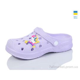 Фотография Кроксы детские летние Лето ML81 св.бузок (6 пар р.24-33) "M&L  Alex13" недорого оптом от прямого поставщика