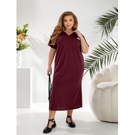 Фотография Платье летнее женское 342 wine р.46-56 "ZLATA" недорого оптом от прямого поставщика