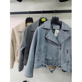 Куртка жіноча демісезонна 3517 l.grey р.S-L "Yafeier" недорого оптом від прямого постачальника