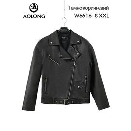 Куртка жіноча демісезонна W6616 brown р.S-2XL "Yafeier" недорого оптом від прямого постачальника