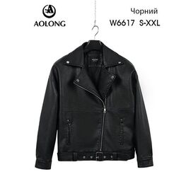 Куртка жіноча демісезонна W6617 black р.S-2XL "Yafeier" недорого оптом від прямого постачальника