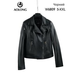 Куртка жіноча демісезонна W6809 black р.S-2XL "Yafeier" недорого оптом від прямого постачальника