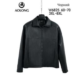 Куртка жіноча демісезонна W6825 black р.3XL-8XL "Yafeier" недорого оптом від прямого постачальника