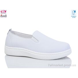 Сліпони жіночі тканинні Весна/осінь YK0009 white (8 пар р.36-41) "Gukkcr" недорого оптом від прямого постачальника