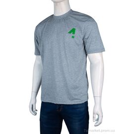 Фотография Футболка мужская Лето 006-4 grey (5 шт. р.сетка S-XL) "4sezona" недорого оптом от прямого поставщика