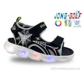 Фотография Сандалии детские летние Лето B20569-20 LED (8 пар р.26-31) "Jong Golf" недорого оптом от прямого поставщика