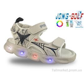 Фотография Сандалии детские летние Лето B20569-23 LED (8 пар р.26-31) "Jong Golf" недорого оптом от прямого поставщика