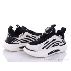 Фотография Кроссовки детские модные Весна/осень LC931 black (6 пар р.32-37) "Summer shoes" недорого оптом от прямого поставщика