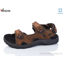Сандалії чоловічі літні Літо A222-4 (8 пар р.41-46) "Supo-Vegas" недорого оптом від прямого постачальника