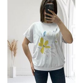 футболка жіноча 25027 white р.46-54 "G.L.S.A" недорого оптом від прямого постачальника