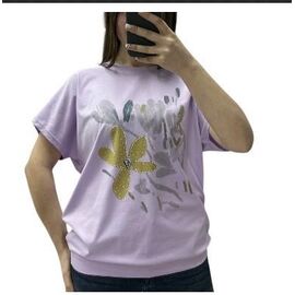 футболка жіноча 25027 lilac р.46-54 "G.L.S.A" недорого оптом від прямого постачальника