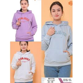 Фотография Толстовка женская YT1779 purple р.48-56 "Annet" недорого оптом от прямого поставщика