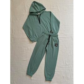 Костюм дитячий спортивний на дівчинку 1009 green р.5-8 "BURATINO" недорого оптом від прямого постачальника